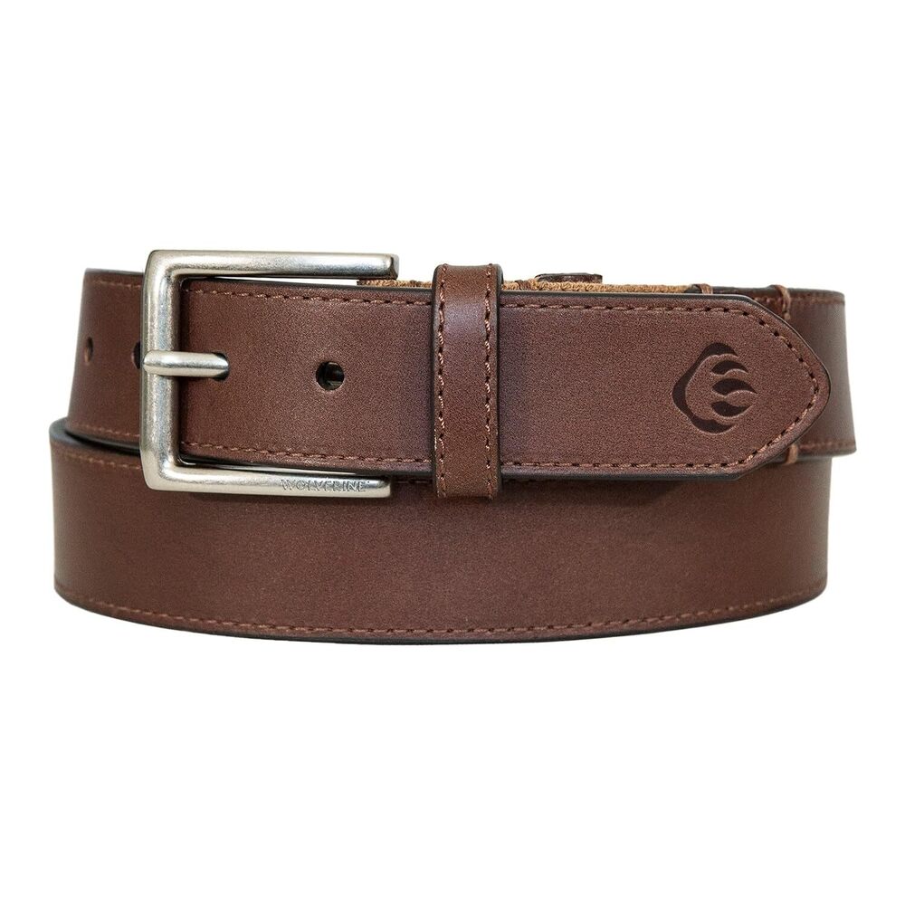 Mens Flex Stretch Leather Belt | Workwear | Heavy Duty | Utility |